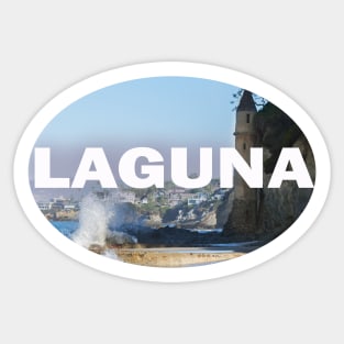 LAGUNA BEACH/ VICTORIA BEACH CALIFORNIA Sticker